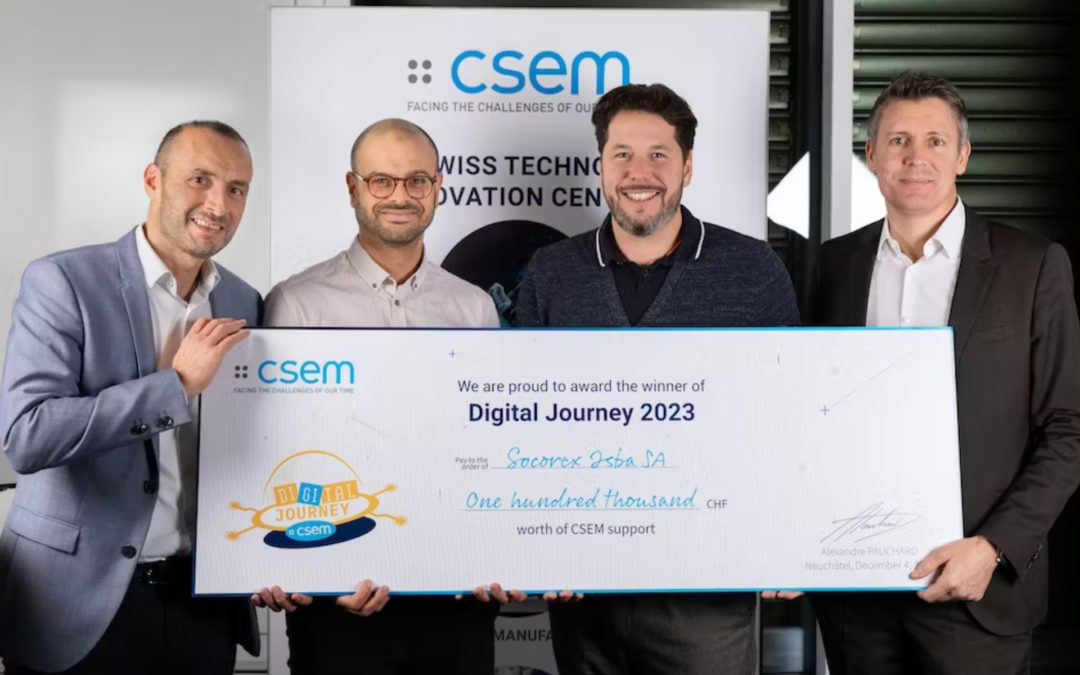 Socorex wins CSEM's Digital Journey Award 2023